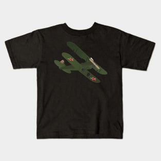 Night Witches Polikarpov Po-2 Bomber Kids T-Shirt